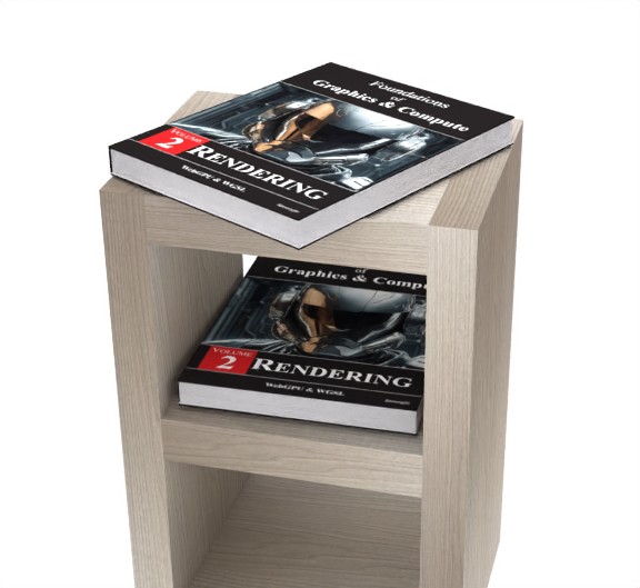 Foundations of Graphics & Compute - Volume 2: Rendering  (Hardback) preview